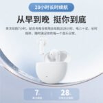 Edifier (EDIFIER) Sound Mai X2 True Wireless Bluetooth Headset Music Sports Mobile Phone Headset Bluetooth 5.3 Universal Apple Huawei Xiaomi Mobile Phone White - Image 4