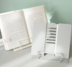 Desktop reading reading rack ins wind bookshelf creative simple reading bookshelf pupils use desk book clips books rely on book stand desks storage racks book holder book reading small bracket