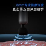 Pineapple Jun (Pi Roller) Mini Fascia Gun Professional Massager Neck Film Gun Muscle Relaxation Massage Instrument Set - Image 8