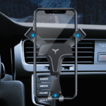 Shore Wood Gravity Car Phone Holder Air Outlet Metal Car Phone Navigation Car Holder Gift Wholesale - Image 4