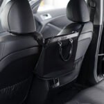 Cross-border special for car supplies seat mesh pocket seat back storage bag car seat gap storage box rack - Image 2