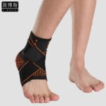 Factory direct sports straps compression ankle wrapping breathable basketball fitness ankle anti-sprain compression protector - Image 3