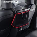 Cross-border special for car supplies seat mesh pocket seat back storage bag car seat gap storage box rack