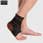 Factory direct sports straps compression ankle wrapping breathable basketball fitness ankle anti-sprain compression protector - Image 4