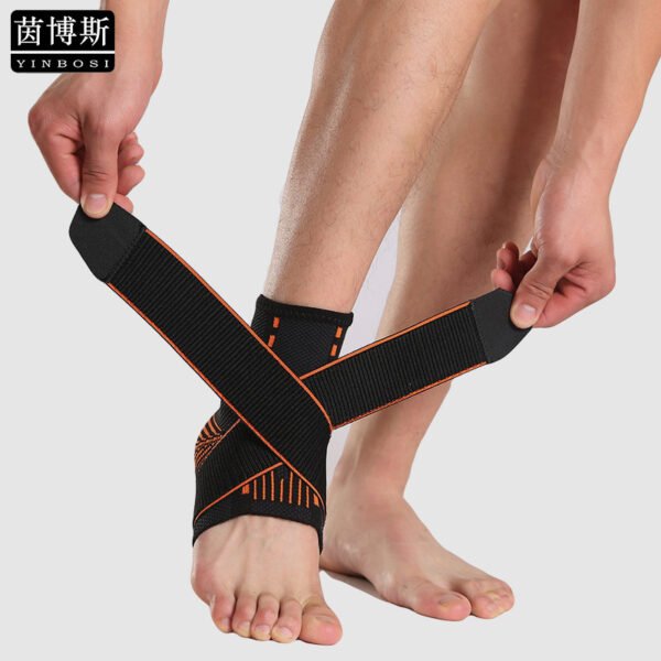 Factory direct sports straps compression ankle wrapping breathable basketball fitness ankle anti-sprain compression protector
