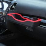 Cross-border car storage box creative tray car water cup drink holder co-pilot put snacks multi-functional storage rack - Image 3