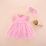Baby girl skirt summer Korean version summer clothes girl jumpsuit girl baby summer dress one year old dress baby princess dress - Image 5