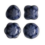 Japanese-style Japanese-style sauce and vinegar-flavored dish household underglaze color hotel restaurant dim sum dipping sauce seasoning side dish peanut dish - Image 5