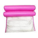 Explosive style hammock with net inflatable foldable double-use backrest floating drainage amusement reclining chair floating bed sofa - Image 5