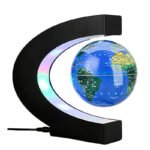 Magnetic levitation globe C-shaped 3 inch new and peculiar creative home decoration ornaments children's birthday gifts handicrafts - Image 2