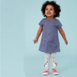 Middle-aged girls' spring and autumn European and American children's pants 22 spring and autumn girls' leggings girls' pants - Image 2