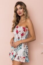 Summer hot style new sexy print women's off-the-shoulder jumpsuit - Image 8