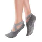 Wholesale Yoga Socks Invisible Strap Pure Cotton Dispensing Professional Non-Slip Towel Bottom Yoga Socks Floor Sports Socks Women - Image 3