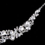 Cross-border necklace wholesale Swarovski bridal accessories necklace earrings two-piece wedding dress - Image 4