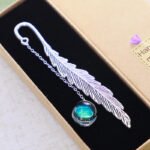 Cicada's Wings Metal Feather Luminous Twelve Constellation Bookmarks Custom Wholesale Student Gifts Cultural and Creative Gifts Gift Boxes - Image 5