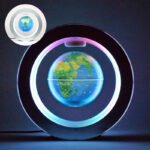 Magnetic levitation 4 inch globe luminous home decoration student stationery Halloween gift children's toy crafts