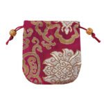 Spot Brocade Creative Personality Spice Bag Portable Text Play Makeup Mirror Jade Jewelry Packaging Bag Delivery - Image 8