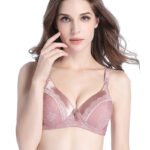 Middle-aged and elderly bra without steel ring large size bra middle-aged women thin section breathable gather mother underwear factory direct supply - Image 5