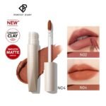 Perfect Diary Creamy Lip Clay Blurring Soft Matte Lipstick Creamy Clay-like Texture 5 Shades