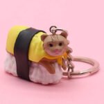 Cartoon kitten keychain cute sushi cat bag clothing pendant car pendant doll machine supplies one piece on behalf of - Image 3