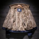 Winter boys are handsome, fleece and thickened denim jackets, Korean slim tops, warm jackets, casual and versatile for young people - Image 3