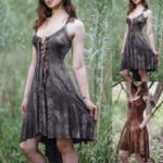 2019 AliExpress wish Amazon eBay new eyelet strap sexy backless camisole dress