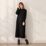 Japanese Lotte 2023 autumn and winter new fashion temperament loose slim dress female - Image 7
