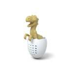 Jurassic 3 dinosaur baby tea leak tea dispenser creative product Tyrannosaurus rex tea strainer dinosaur tea maker tea set - Image 3