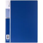 Deli 5003ES Transparent Insert 30-page information book insert folder Transparent A4 office document book file storage - Image 5