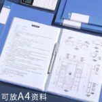 Deli 5003ES Transparent Insert 30-page information book insert folder Transparent A4 office document book file storage - Image 3