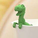 Jurassic 3 dinosaur baby tea leak tea dispenser creative product Tyrannosaurus rex tea strainer dinosaur tea maker tea set - Image 2
