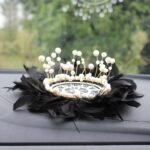 New car anti-skid pad creative pearl car instrument panel pad car decoration perfume seat anti-skid pad - Image 3