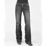 Cross-border sales independent station Europe and the United States AliExpress women's jeans printing slim slim women's denim trousers - Image 4