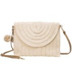 Cross-border one-piece drop-shipping new ball clutch bag shoulder messenger paper debate straw woven bag casual woven bag women's bag - Image 5