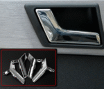 Suitable for Mercedes-Benz W204 C-class door inner handle C200 GLK-class door electroplating buckle hand door handle
