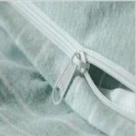 Tianzhu cotton quilt cover four-piece set of pure cotton quilt cover solid-color bed linen bedding Japanese-style washed cotton without printing - Image 3