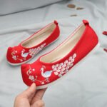 Women's high-heeled shoes with Hanfu - Image 2