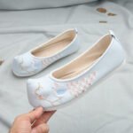 Women's high-heeled shoes with Hanfu - Image 4