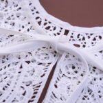 Hanfu cloud shoulder pearl lace shawl - Image 2