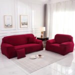 Panya Four Seasons Universal Elastic Tight Pack All-Inclusive Full Cover Fabric Sanded Sofa Cover Sofa Cushion Sofa Cover Towel - Image 5