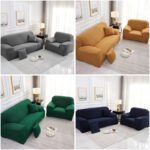 Panya Four Seasons Universal Elastic Tight Pack All-Inclusive Full Cover Fabric Sanded Sofa Cover Sofa Cushion Sofa Cover Towel
