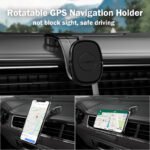 FlovemeS1 center console folding arm 360° rotating car bracket cross-border popular car mobile phone bracket spot - Image 4