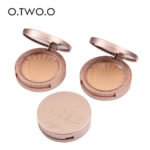 O.TWO.O rose gold powder cake long-lasting oil control base makeup dry and wet dual-use makeup foundation 8 color makeup 9114 - Image 5