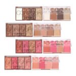 O.TWO.O Four-color Blush + Contouring Powder Pan Shadow Modification Facial Contour Contouring Powder 4 Colors N9110 - Image 2