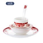 Melamine Tableware Commercial Table Set Wholesale Hotel Catering Four-Piece Set Hot Pot Buffet Drop-resistant Cup Dishes Spoon - Image 8
