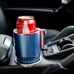 Car hot and cold cup fast cooling cup heating 12V heating cup dual-purpose cooling intelligent cold and warm car warm milk cup