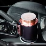 Car hot and cold cup fast cooling cup heating 12V heating cup dual-purpose cooling intelligent cold and warm car warm milk cup - Image 2
