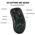 Cross-border dual-mode bluetooth wireless mouse mute light-emitting rechargeable computer notebook office gaming spot wholesale - Image 4
