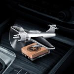 Car perfume aircraft ornaments solar car solid aromatherapy car interior decoration lasting light fragrance high-end supplies