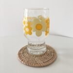 Japanese net red blogger ins rattan coaster heat insulation pad Japanese-style Indonesian white rattan round tea mat holder handmade placemat - Image 2